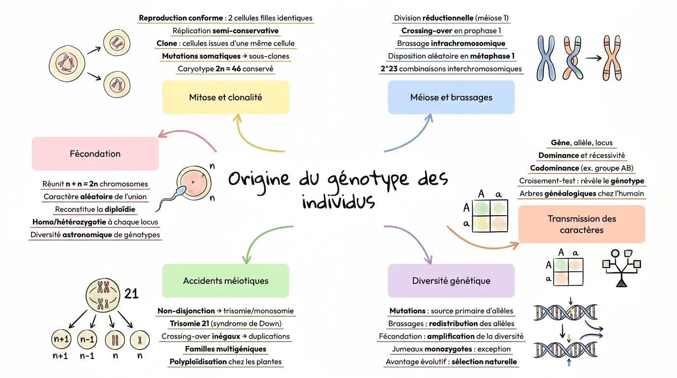 Carte mentale générée par revisō